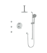 Vogt Worgl 6″ Ceiling Arm 3-Way Shower Kit SET.WL.320.816