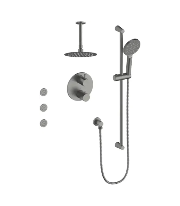 Vogt Worgl 6″ Ceiling Arm 3-Way Shower Kit SET.WL.320.816 - Image 5