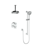 Vogt ZEHN 2-Way 6″ Ceiling Arm Shower Kit SET.ZX.220.216