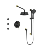 Vogt Zehn 3-Way Thermostatic Shower Kit with Body Jets Shower Kit SET.ZX.320.810 - Image 8