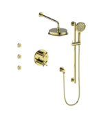 Vogt Zehn 3-Way Thermostatic Shower Kit with Body Jets Shower Kit SET.ZX.320.810 - Image 4