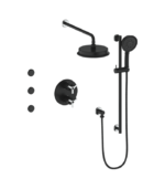 Vogt Zehn 3-Way Thermostatic Shower Kit with Body Jets Shower Kit SET.ZX.320.810 - Image 5