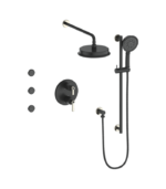Vogt Zehn 3-Way Thermostatic Shower Kit with Body Jets Shower Kit SET.ZX.320.810 - Image 7