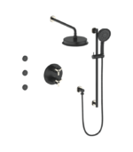 Vogt Zehn 3-Way Thermostatic Shower Kit with Body Jets Shower Kit SET.ZX.320.810 - Image 7