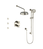 Vogt Zehn 3-Way Thermostatic Shower Kit with Body Jets Shower Kit SET.ZX.320.810 - Image 3