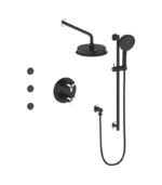 Vogt Zehn 3-Way Thermostatic Shower Kit with Body Jets Shower Kit SET.ZX.320.810 - Image 6