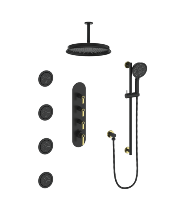 Vogt Zehn 3/4″ High-Flow Thermostatic Shower Kit 12″ Showerhead SET.ZX.350.936 - Image 8
