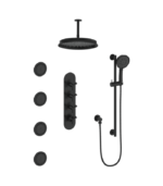 Vogt Zehn 3/4″ High-Flow Thermostatic Shower Kit 12″ Showerhead SET.ZX.350.936 - Image 2