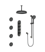 Vogt Zehn 3/4″ High-Flow Thermostatic Shower Kit 12″ Showerhead SET.ZX.350.936 - Image 7
