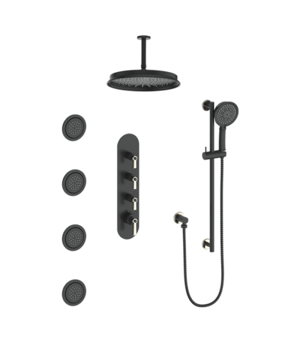 Vogt Zehn 3/4″ High-Flow Thermostatic Shower Kit 12″ Showerhead SET.ZX.350.936 - Image 7