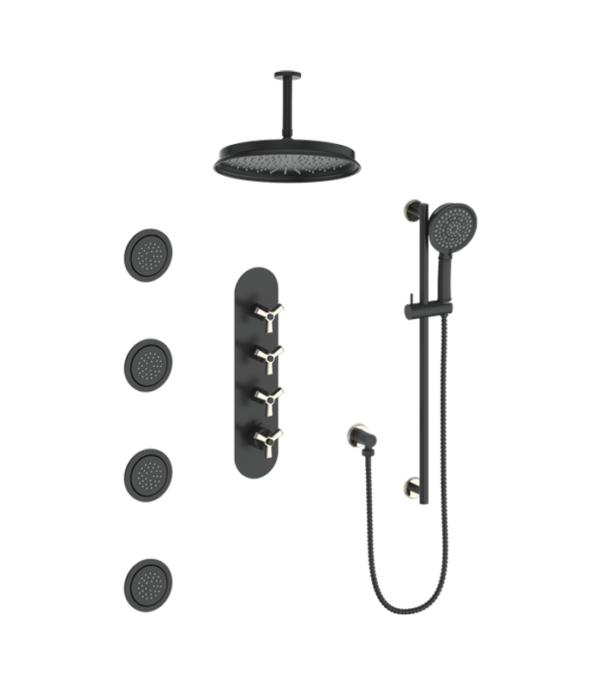 Vogt Zehn 3/4″ High-Flow Thermostatic Shower Kit 12″ Showerhead SET.ZX.350.936 - Image 7