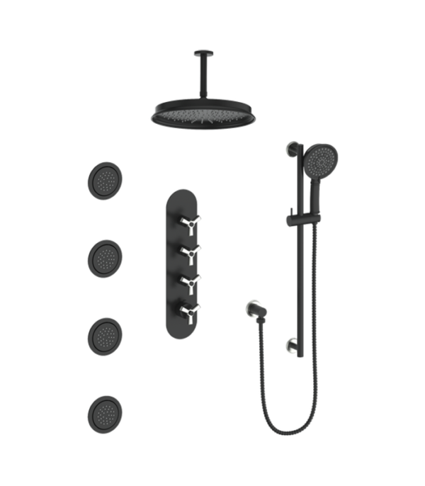 Vogt Zehn 3/4″ High-Flow Thermostatic Shower Kit 12″ Showerhead SET.ZX.350.936 - Image 6