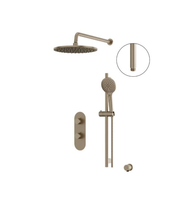 Aquabrass SHOWERBOX01 2-Way Shared Shower System SHOWERBOX01 - Image 2