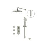 Aquabrass SHOWERBOX03 3-Way Non-Shared Shower System with 12 Inch Rainhead and Body Jets SHOWERBOX03G - Image 4