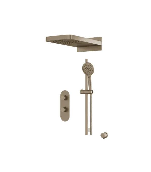Aquabrass SHOWERBOX04 3-WAY NON-SHARED Shower System SHOWERBOX04G - Image 2