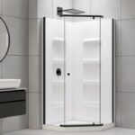 Bain Signature Randall Black Shower Enclosure Black