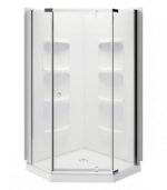 Bain Signature Marshall No Walls Shower Enclosure Chrome - Image 2