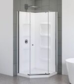 Bain Signature Marshall No Walls Shower Enclosure Chrome