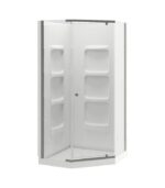 Bain Signature Marshall No Walls Shower Enclosure Chrome - Image 3