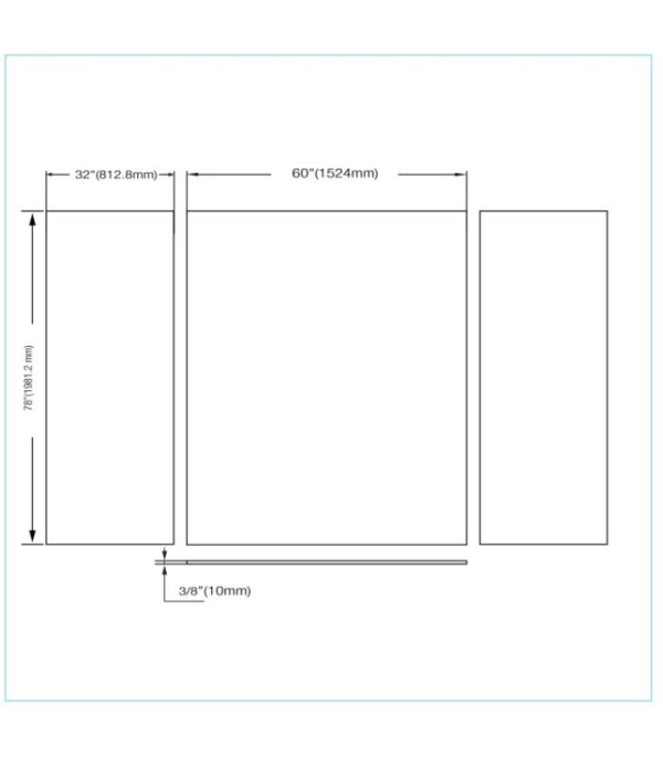 Bain Signature Valerie 32 x 60 Shower Enclosure - Image 11