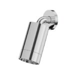 Aquabrass Smooth Ring Rainhead with Rigid Wall Shower Arm 1 Function SPS67