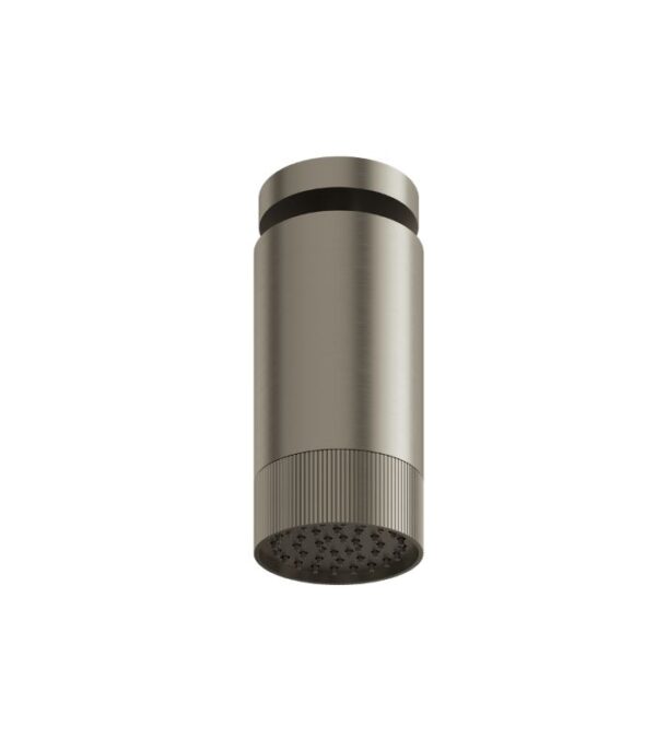 Aquabrass SPT65 Textured Ring Rainhead with Ceiling Shower Arm - Image 5