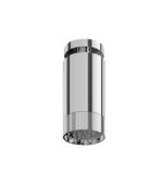 Aquabrass SPT65 Textured Ring Rainhead with Ceiling Shower Arm
