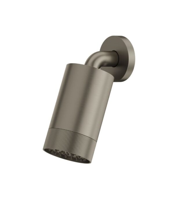 Aquabrass SPT67 Textured Ring Rainhead with Wall Shower Arm - Image 5