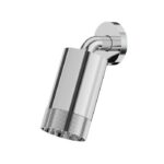 Aquabrass SPT67 Textured Ring Rainhead with Wall Shower Arm