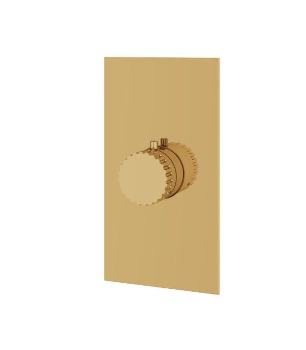 Aquabrass TOSCA SR3034 Square Round Trim Set for Thermostatic Valve - Image 3