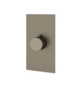 Aquabrass SQUARE / ROUND 4 1/4" x 7 7/8" x 1/8" Shower Trim Set SR3095 - Image 5