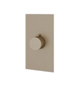 Aquabrass SQUARE / ROUND 4 1/4" x 7 7/8" x 1/8" Shower Trim Set SR3095 - Image 2