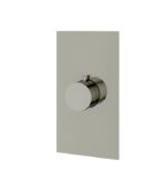 Aquabrass SQUARE / ROUND 4 1/4" x 7 7/8" x 1/8" Shower Trim Set SR3095 - Image 4