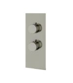 Aquabrass TOSCA SR3134 Square Round Trim Set for 1 Shut-Off Thermostatic Valve - Image 2