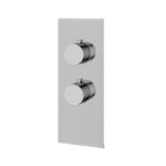 Aquabrass SQUARE / ROUND SR3195 4 1/4” x 11” x 1/8” Shower Trim Set Variable Finish