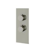 Aquabrass SQUARE / ROUND SR3195 4 1/4” x 11” x 1/8” Shower Trim Set Variable Finish - Image 4