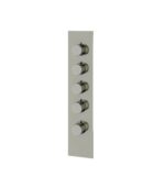 Aquabrass TOSCA SR3434 Square Round Trim Set for 4 Shut-Off Thermostatic Valve - Image 7