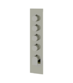Aquabrass Alpha 4-Shut-Off Thermostatic Valve Trim Set SR3492BBC - Image 4