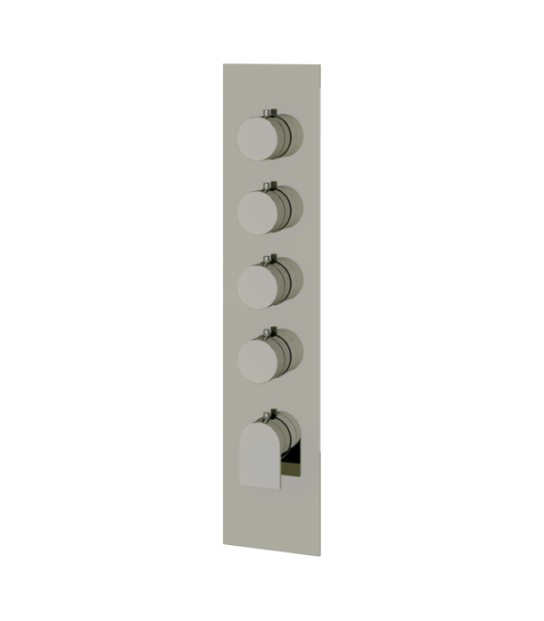 Aquabrass Alpha 4-Shut-Off Thermostatic Valve Trim Set SR3492BBC - Image 4