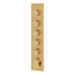 Aquabrass Alpha 5-Shut-Off Thermostatic Valve Trim Set SR3592BBC