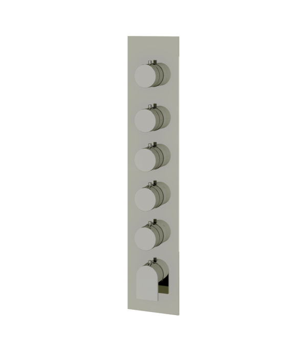 Aquabrass Alpha 5-Shut-Off Thermostatic Valve Trim Set SR3592BBC - Image 4