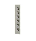 Aquabrass SR3595 21 1/16" x 4 1/4" x 1/8" Square / Round Shower Trim Set, Variable Finish - Image 4