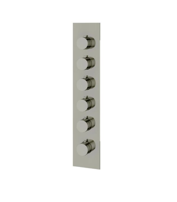 Aquabrass SR3595 21 1/16" x 4 1/4" x 1/8" Square / Round Shower Trim Set, Variable Finish - Image 4