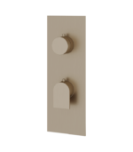 Aquabrass Alpha 2-Way Shared Diverter Shower Trim Set SR8292BBC - Image 6