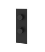 Aquabrass SQUARE / ROUND 4 1/4" x 12" x 1/8" 2-Way Shower Trim Set SR8295 - Image 3