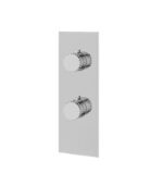 Aquabrass TOSCA Square Round 2-Way Non-Shared Diverter Trim Set for Thermostatic Valve SR9234