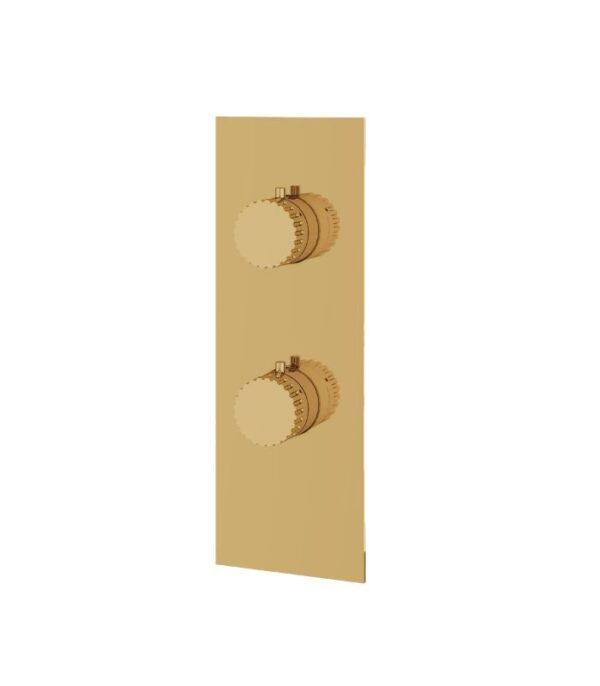 Aquabrass TOSCA Square Round 2-Way Non-Shared Diverter Trim Set for Thermostatic Valve SR9234 - Image 6