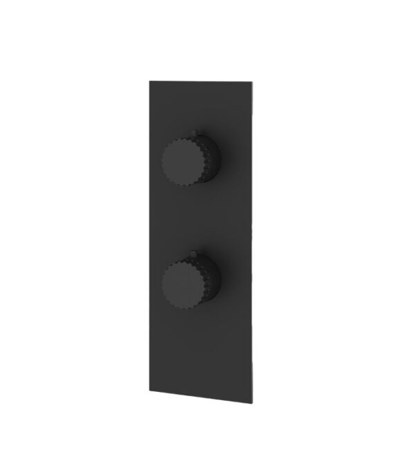 Aquabrass TOSCA SR9334 Square Round 3-Way Non-Shared Diverter Trim Set for Thermostatic Valve - Image 5