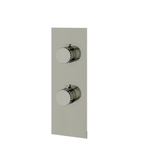 Aquabrass TOSCA SR9334 Square Round 3-Way Non-Shared Diverter Trim Set for Thermostatic Valve - Image 2
