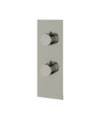 Aquabrass Square / Round 3-Way Non-Shared Shower Trim Set 4 1/4" x 12" x 1/8" SR9395 - Image 4